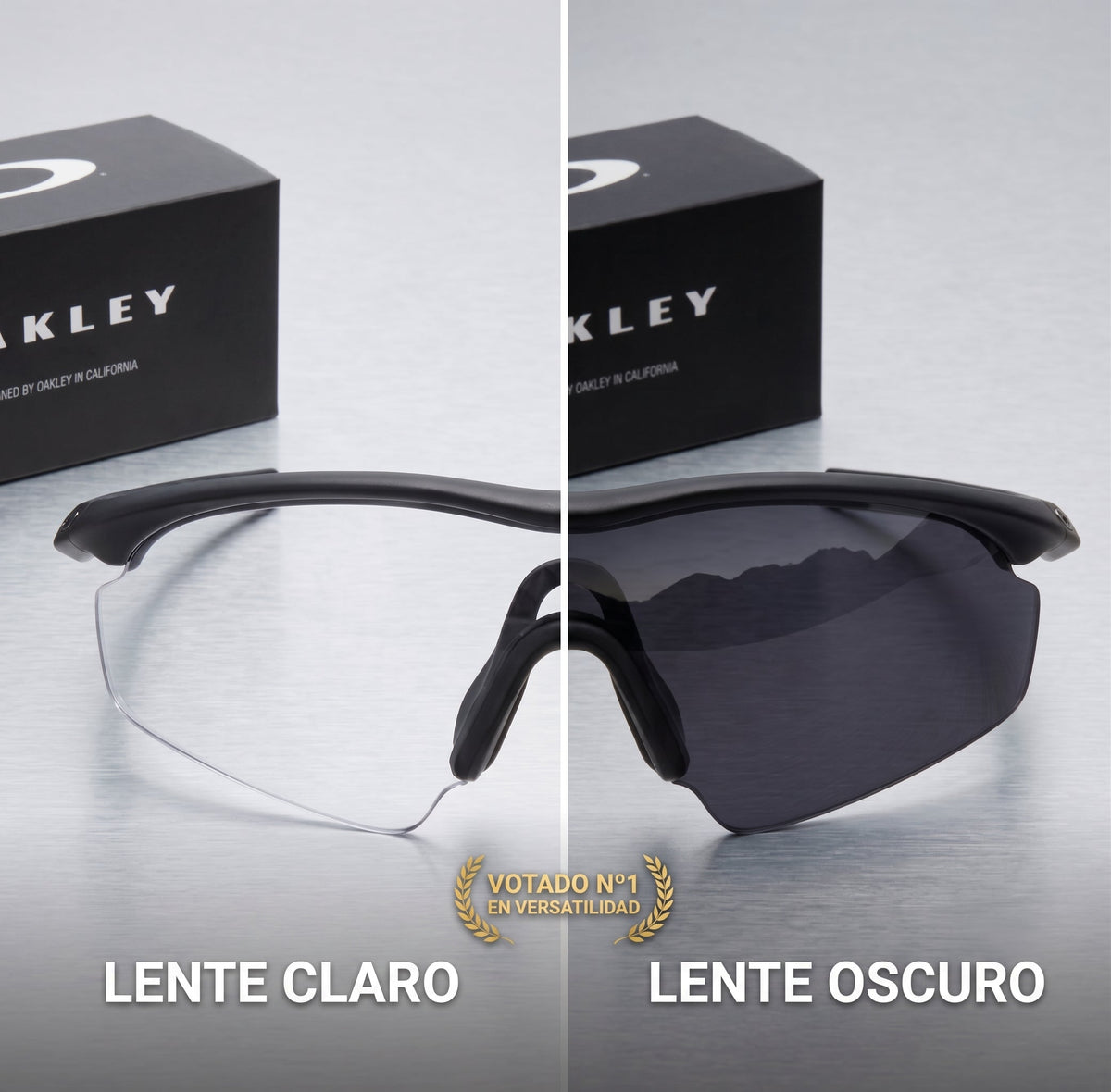 Kit Gafas Deportivas OKL Strike – 6 Lentes Intercambiables + Estuche Rígido